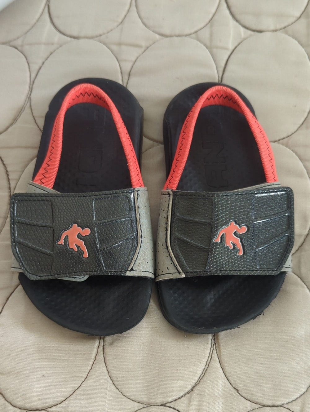Kids Slide Sandals - Gray with